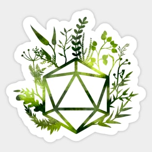 D&D Druid's Dice Sticker